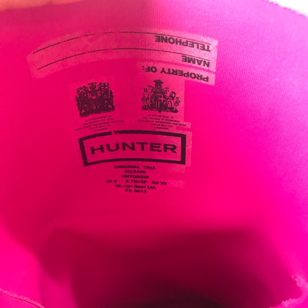 Hunter Original Tall Adjustable Back Waterproof - Picture 6 of 8